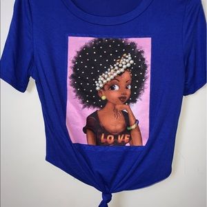 Pearl Embroidered Tee